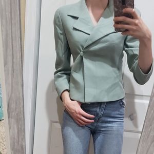 Emporio Armani Light Green Jacket Size 2/4